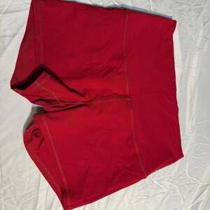 Born Primitive Woman's New Heights Booty Shorts deep Red